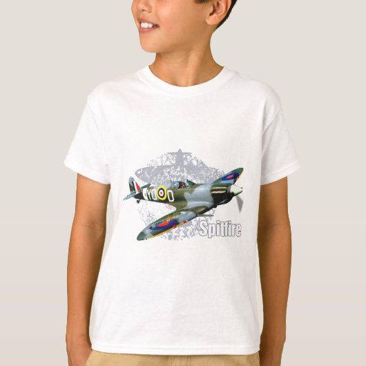 短気者Supermarine Tシャツ (正面)