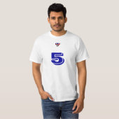 短気者V Tシャツ (正面フル)