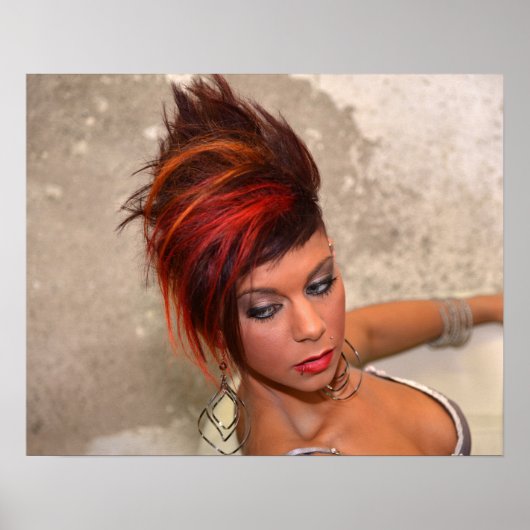 短素晴らし髪型ポスター ポスター (正面)