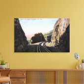 短線鉄道車両 キャンバスプリント (インサイチュ (リビング))