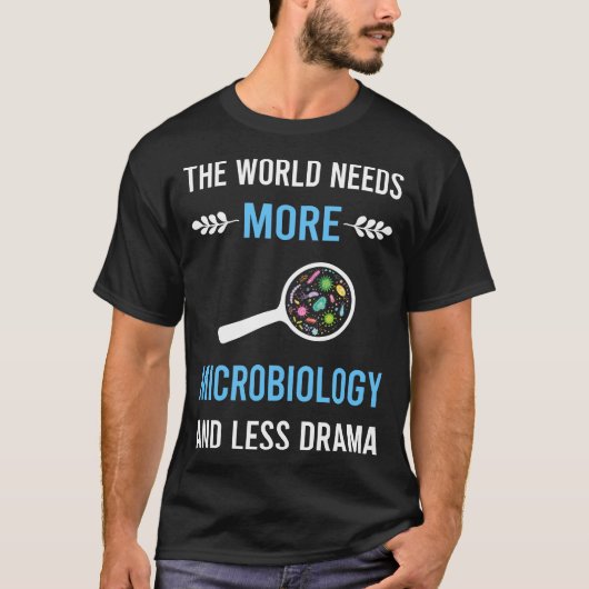 短編演劇微生物微生物学者 Tシャツ (正面)