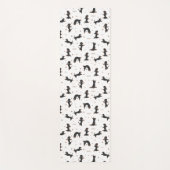 短編犬のヨガ ヨガマット (正面)