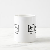 短距離走者 コーヒーマグカップ (中央)
