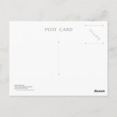 短髪の女性の恐怖ヴィンテージ悪いアドバイス ポストカード (裏面)