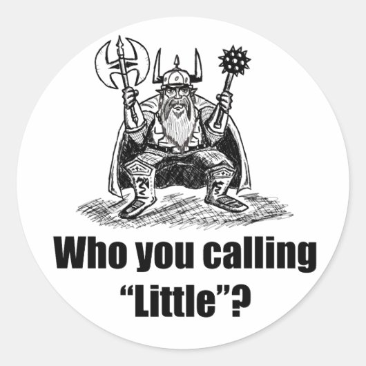 矮小体重 ラウンドシール (正面)