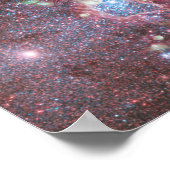 矮小銀河NGC 4214 ポスター (角)