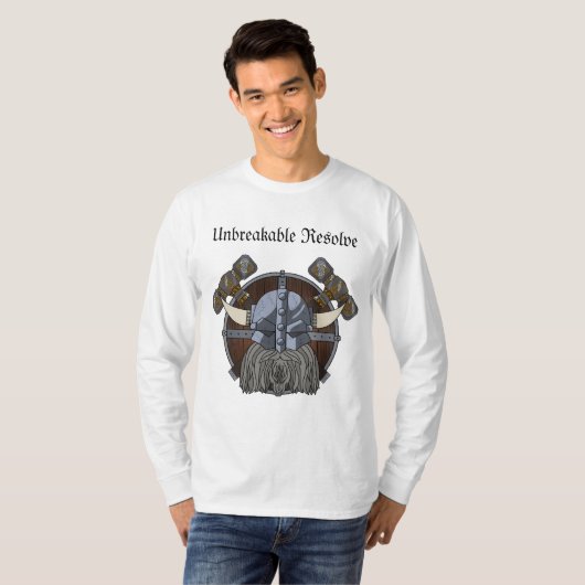 矮小長袖 Tシャツ (正面フル)