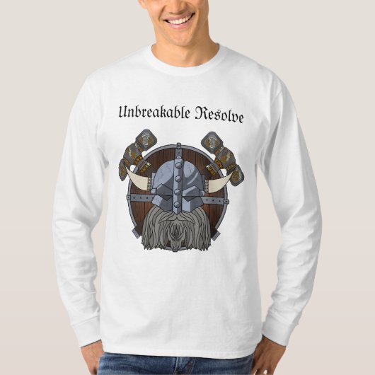 矮小長袖 Tシャツ (正面)