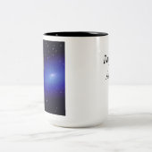 「矮星も惑星だ」 ツートーンマグカップ (中央)