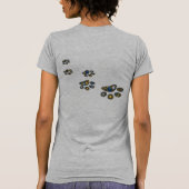 矯正の固有の強健さおよび存在 Tシャツ (裏面)