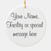 矯正ナースオーナメント セラミックオーナメント (裏面)