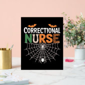 矯正ナースハロウィーンパンプキクラシックンTシーズ アクリルサイン (ウェディング)