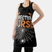 矯正ナースハロウィーンパンプキクラシックンTシーズ エプロン (インサイチュ)