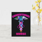 矯正ナース拘置刑務所気に受刑者Rn Lp カード (黄色い花)