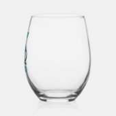 矯正ナース看護刑務所施設 ステムなしワイングラス (左)