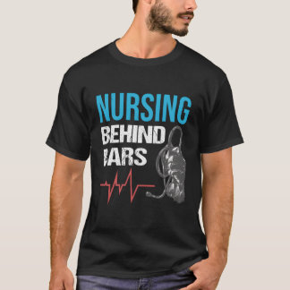 矯正刑務所バーの看護 Tシャツ