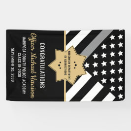 矯正参謀警察卒業隊 横断幕