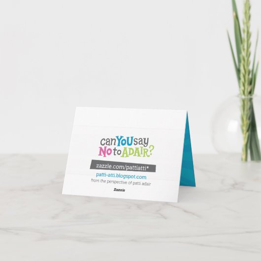 矯正器 カード (裏面)