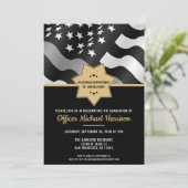 矯正士官卒業党銀旗 招待状 (スタンド正面)