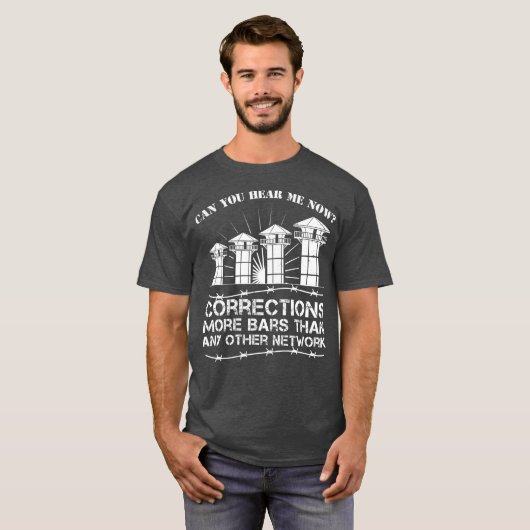 矯正官ことわざ矯正官 Tシャツ (正面フル)