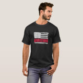 矯正官 アメリカ愛国者 刑務官 Tシャツ (正面フル)