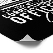 矯正将校は細い銀線を守る ポスター (角)