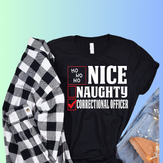 矯正将校クリスマスニースいけなト Tシャツ