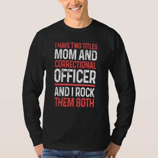 矯正将校Mom Both Corrections Co Tシャツ (正面)