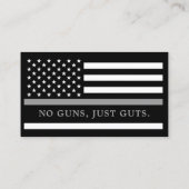 矯正役員カスタム写真薄い灰色の線 名刺 (裏面)