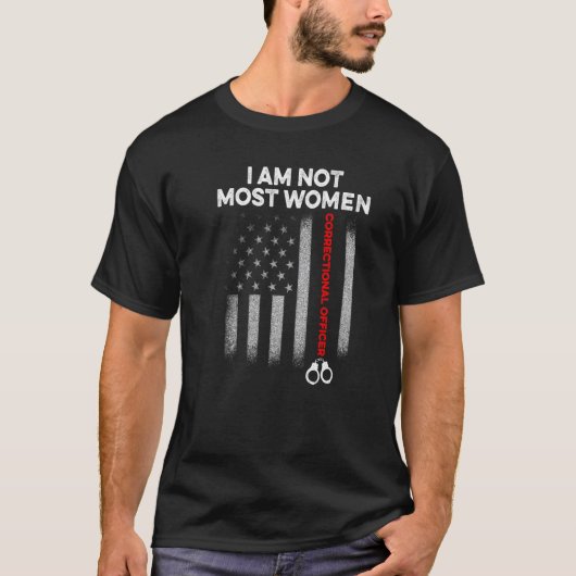 矯正役員妻ほとんどの女性矯正C Tシャツ (正面)
