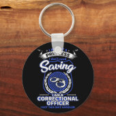 矯正役員等 キーホルダー (正面)