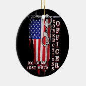 矯正誇りを持った官 セラミックオーナメント (右)