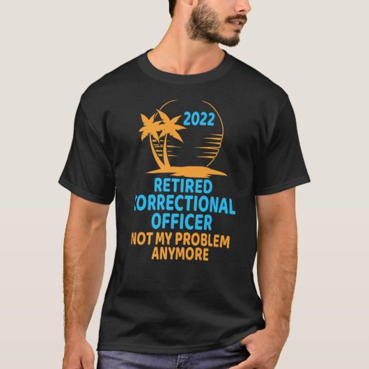 矯正退職した官2022私の問題ではないA Tシャツ (正面)