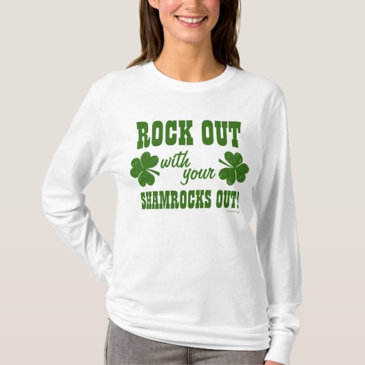 石あなたのシャムロックと! Tシャツ (正面)