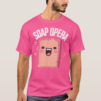 石おもしろいけんメーカー製パン手作り石けん Tシャツ