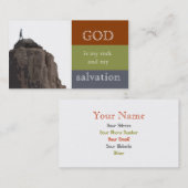 石および救助 名刺 (正面/裏面)