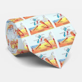 石および火山 ネクタイ (ロール)