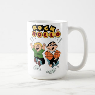 石およびRolloのコーヒー・マグ(15のoz。 サイズ) コーヒーマグカップ