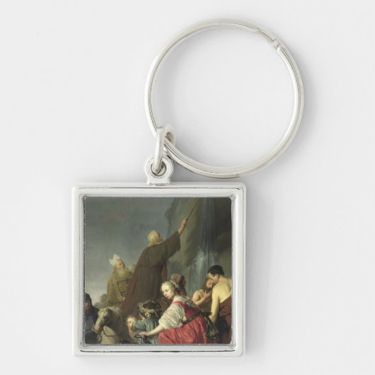 石からのモーゼの顕著な水 キーホルダー (正面)