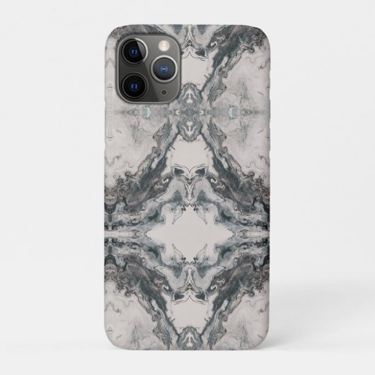 石から生まれた神話 – 左右対称の暗い風景 Case-Mate iPhoneケース (裏)