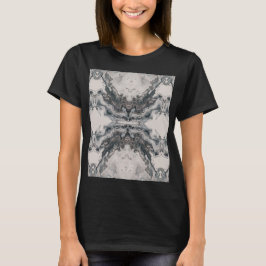 石から生まれた神話 – 左右対称の暗い風景 Tシャツ
