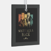 石が見えるまで待て ガラスオーナメント (正面右)