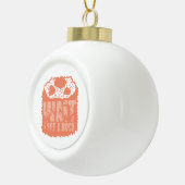 石が見えるまで待て セラミックボールオーナメント (右)