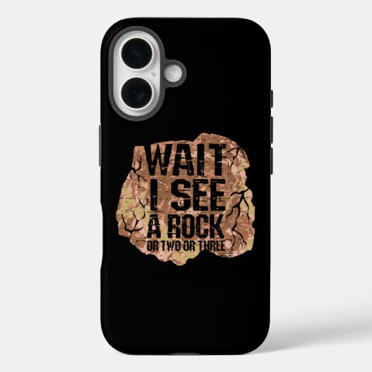 石が見えるまで待て Case-Mate iPhoneケース (裏面)