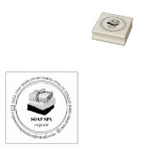 石けんオーガニックスパ ラバースタンプ (押印)