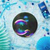 石けんカラフル泡浮き ペーパープレート (パーティー)