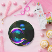 石けんカラフル泡浮き ペーパープレート (パーティー)