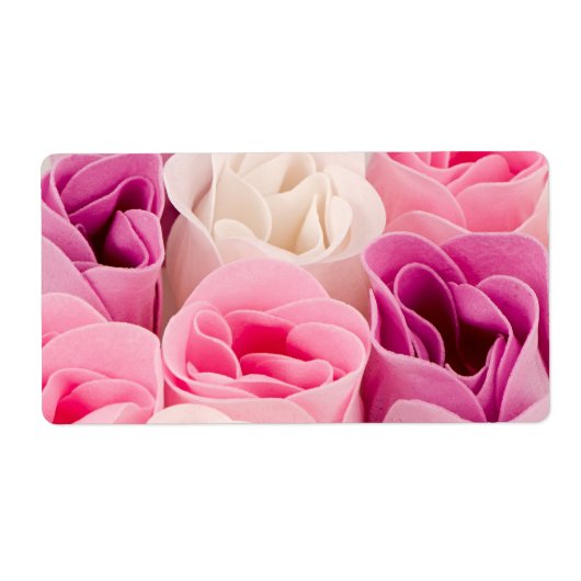 石けんバラ ラベル (正面)