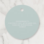 石けんラベル フェイバータグ (裏面)