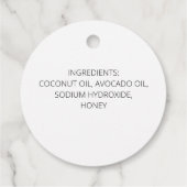 石けんラベル フェイバータグ (裏面)